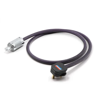 Сетевой кабель AC-313 HI-Fi в Великобритании для усилителя, проигрывателя компакт-дисков, аудиовизуального оборудования и оборудования Hi-Fi