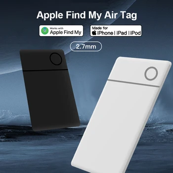 Смарт-бирка для Apple Airtags Find My Apple с функцией поиска ключей от багажа, Bluetooth-трекер, GPS-навигатор Tuya Anti Lost Item Locator