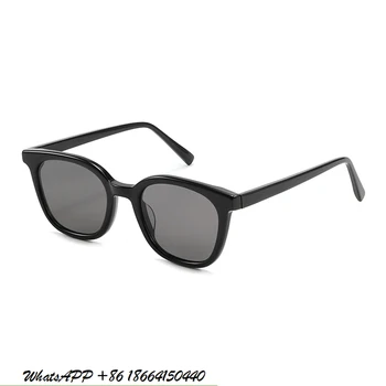 Солнцезащитные очки GM в стиле ретро, женская высококачественная черная коробка, маленькое квадратное круглое лицо, новые крутые солнцезащитные очки 2023 года, зима