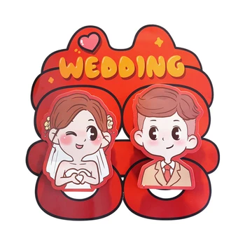 Украшение свадебного зала свадебными наклейками, украшение свадебной двери, Китайские наклейки на заслонки, свадебные принадлежности
