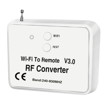 Универсальный Беспроводной Преобразователь Wifi в RF Телефон Вместо Пульта Дистанционного Управления 240-930 МГц для Умного Дома