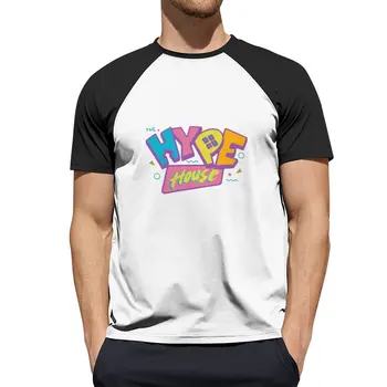 Футболка The Hype House 90-х, футболки на заказ, одежда в стиле хиппи, милая одежда, черная футболка, футболки для мужчин