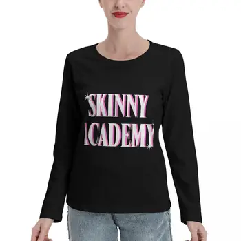 Футболки Skinny Academy OG с длинным рукавом, футболки sublime, футболки для тяжеловесов, черные футболки, белые футболки для женщин
