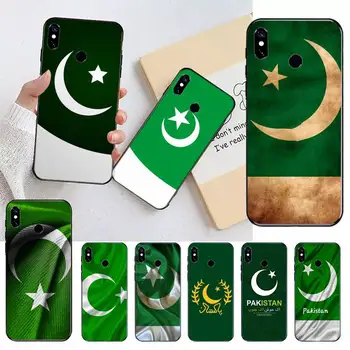 Чехол для телефона с флагом Пакистана для Xiaomi Redmi note 7 8 9 11 i t s 10 A poco f3 x3 E pro lite funda shell